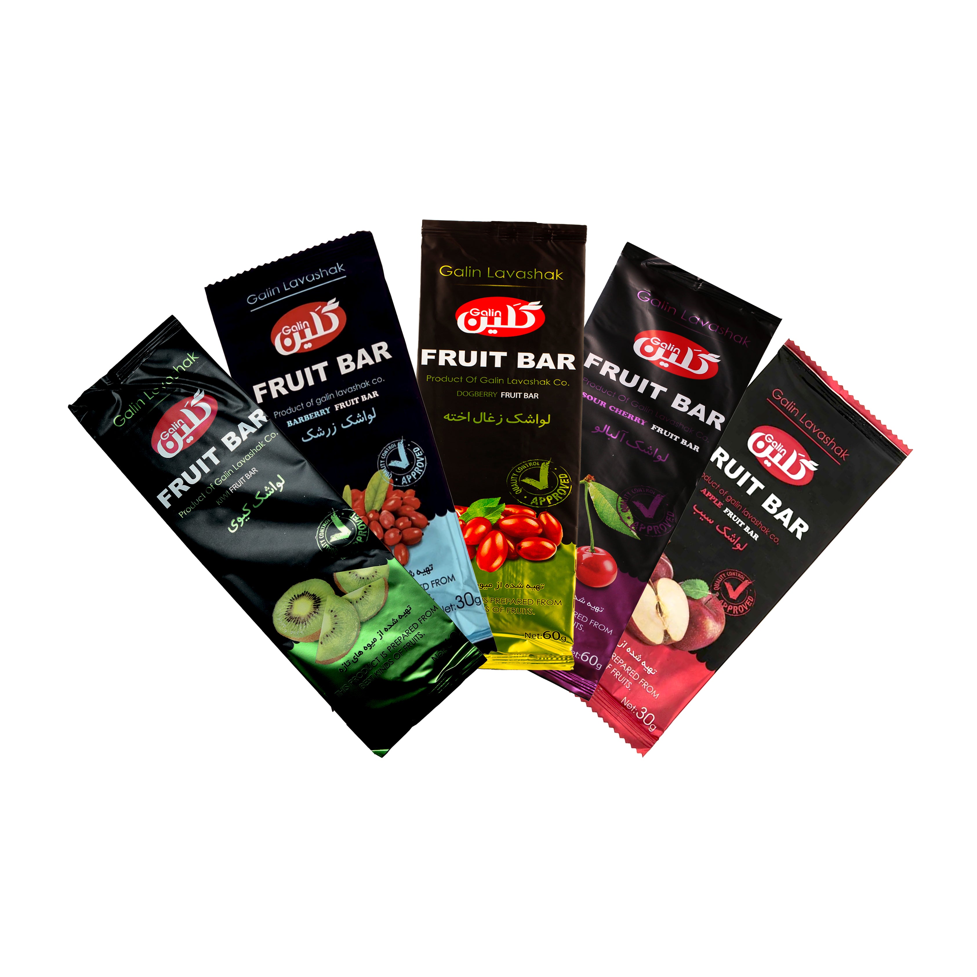 Galin | Mixed Fruit Bars (5 x 30 gr)